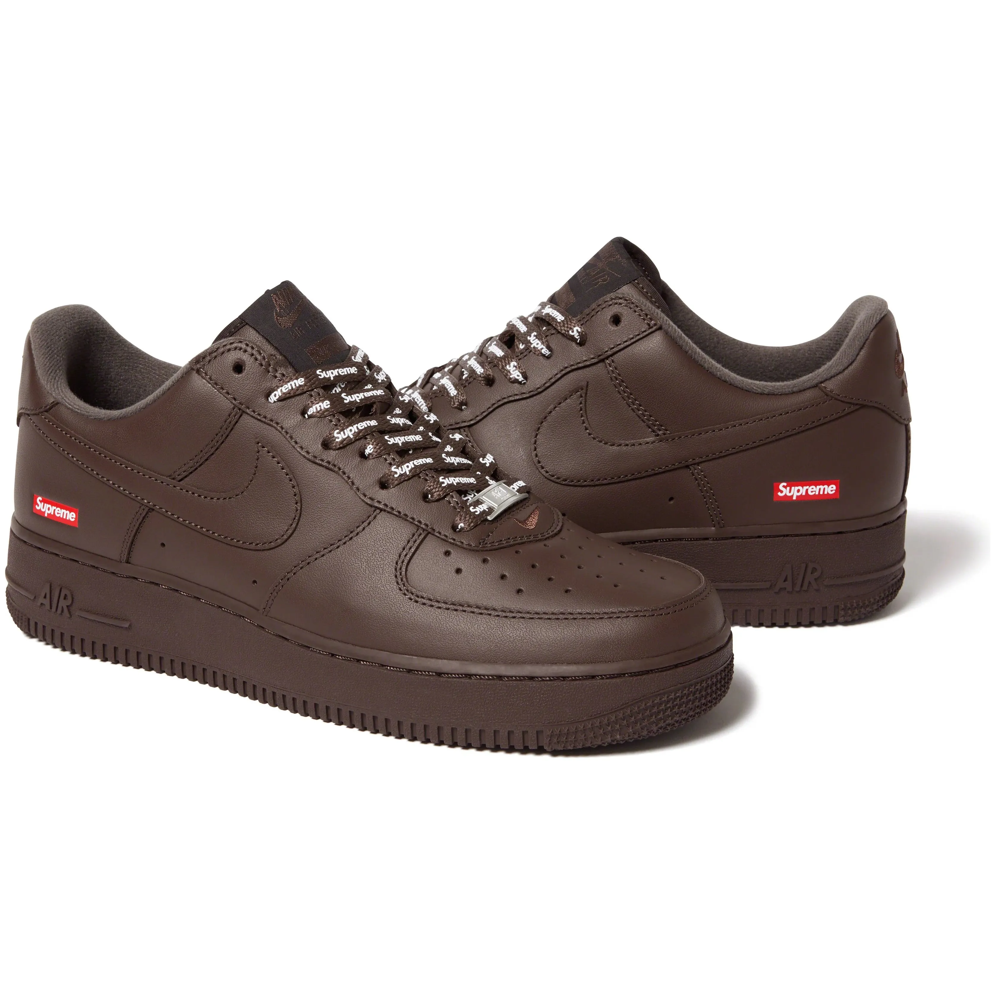 Nike Air Force 1 Low Supreme Baroque Brown - Image 2