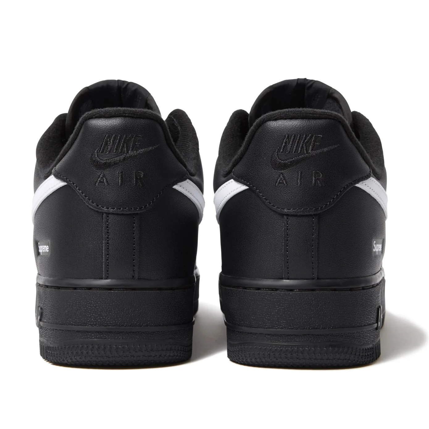 Nike Air Force 1 Low Supreme Black White - Image 3