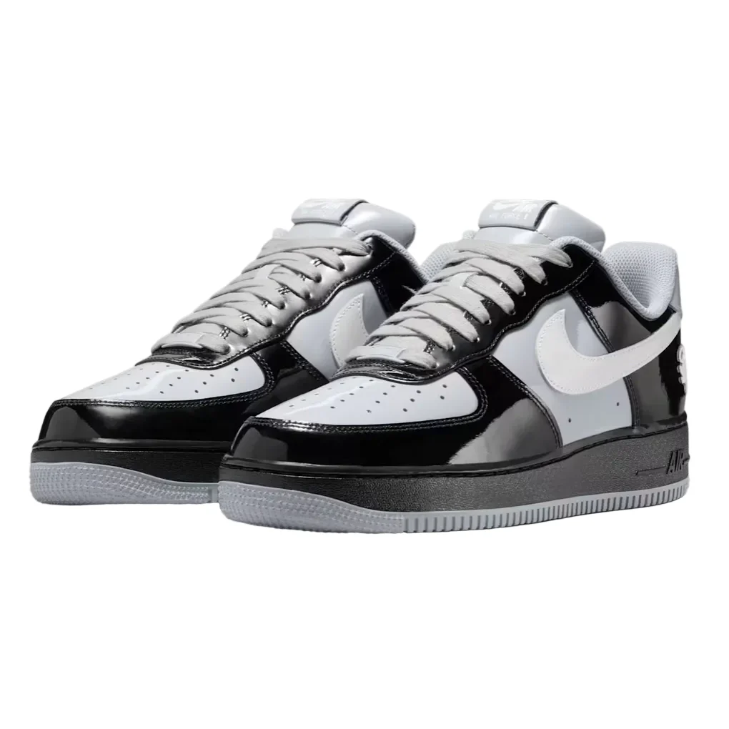 Nike Air Force 1 Low Syna Central Cee Black White Smoke Grey - Image 3