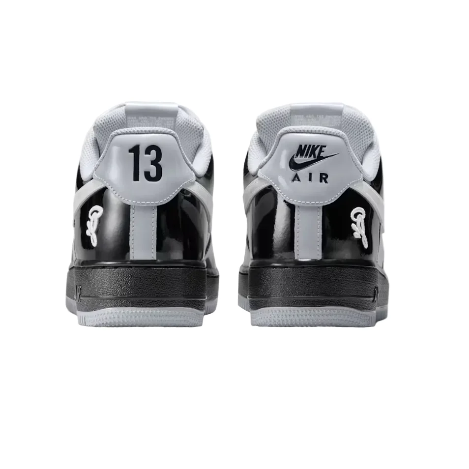 Nike Air Force 1 Low Syna Central Cee Black White Smoke Grey - Image 4