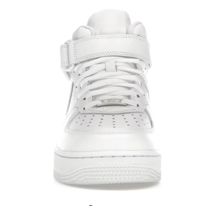 Nike Air Force 1 Mid Supreme White - Image 2
