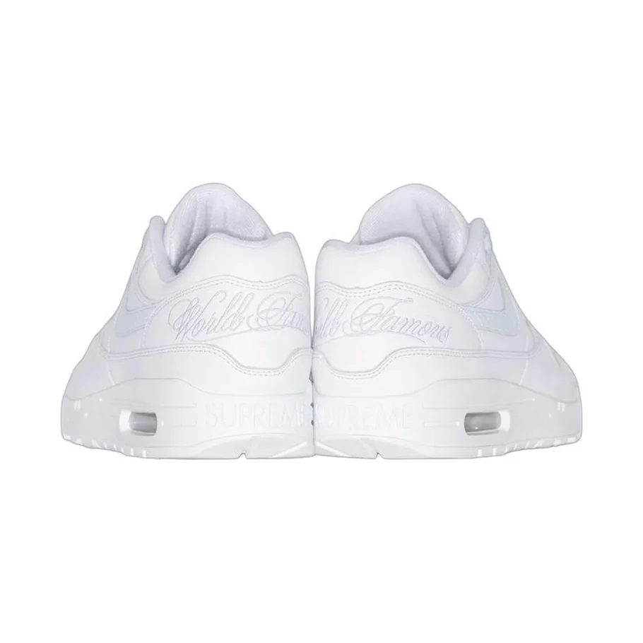 Nike Air Max 1 '87 SP Supreme Triple White - Image 3