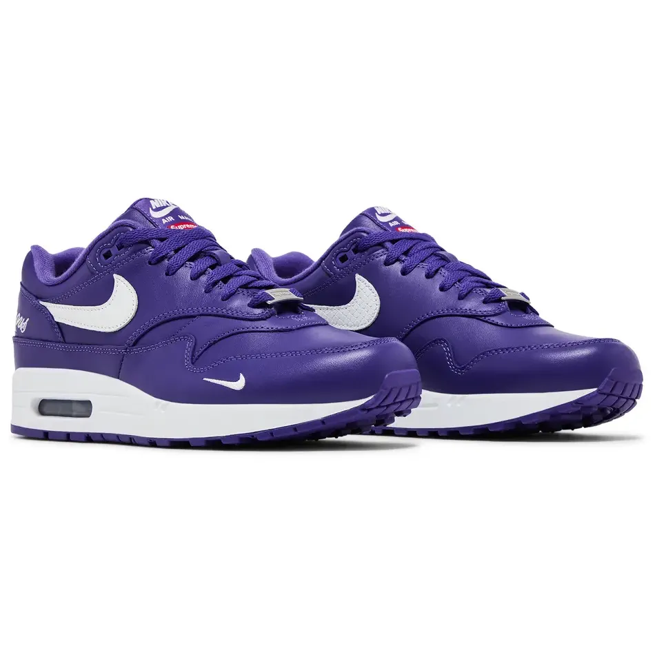 Nike Air Max 1 '87 SP Supreme Varsity Purple - Image 4