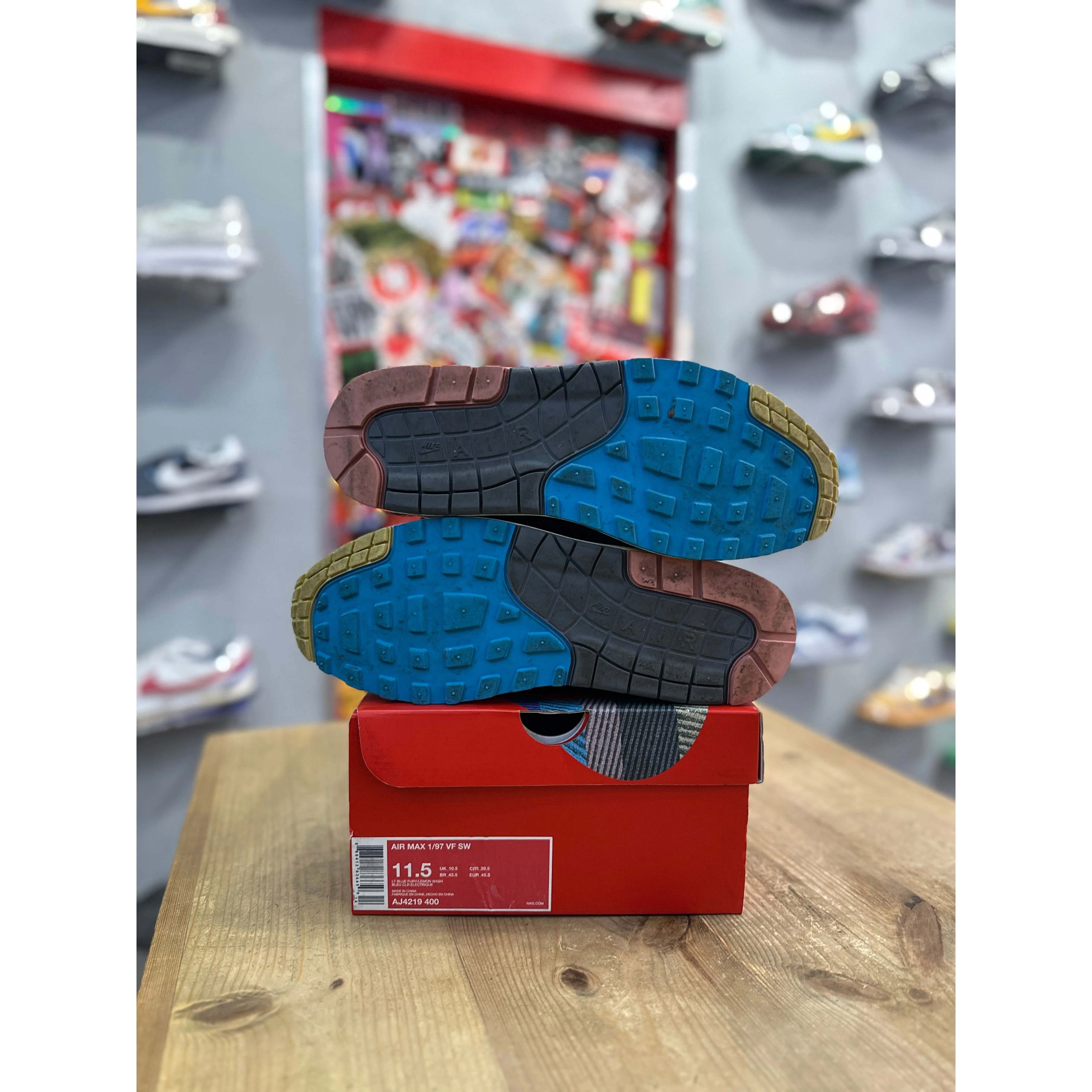 Nike Air Max 1/97 Sean Wotherspoon (Extra Lace Set Only) UK 10.5 - Image 4