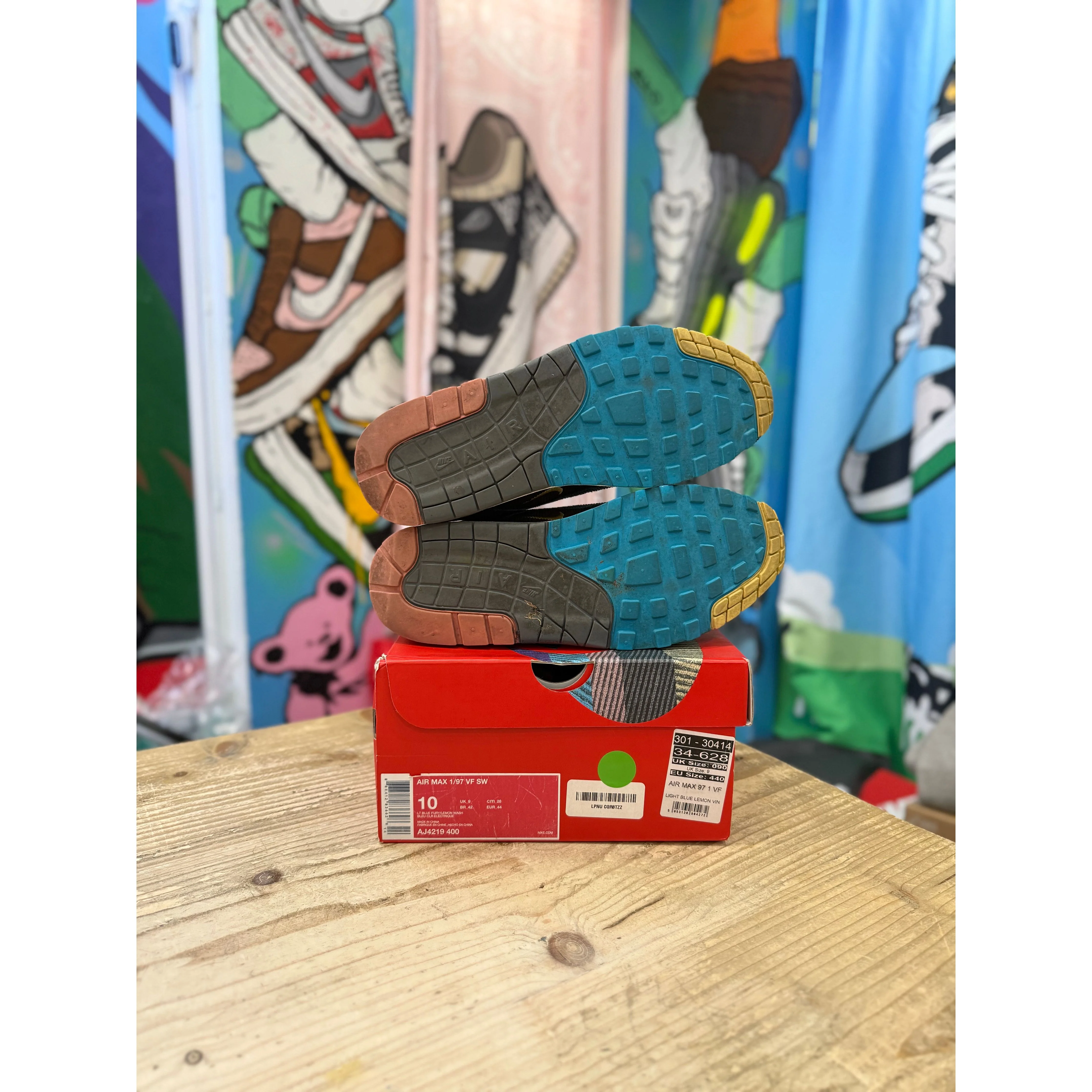 Nike Air Max 1/97 Sean Wotherspoon UK 9. - Image 3