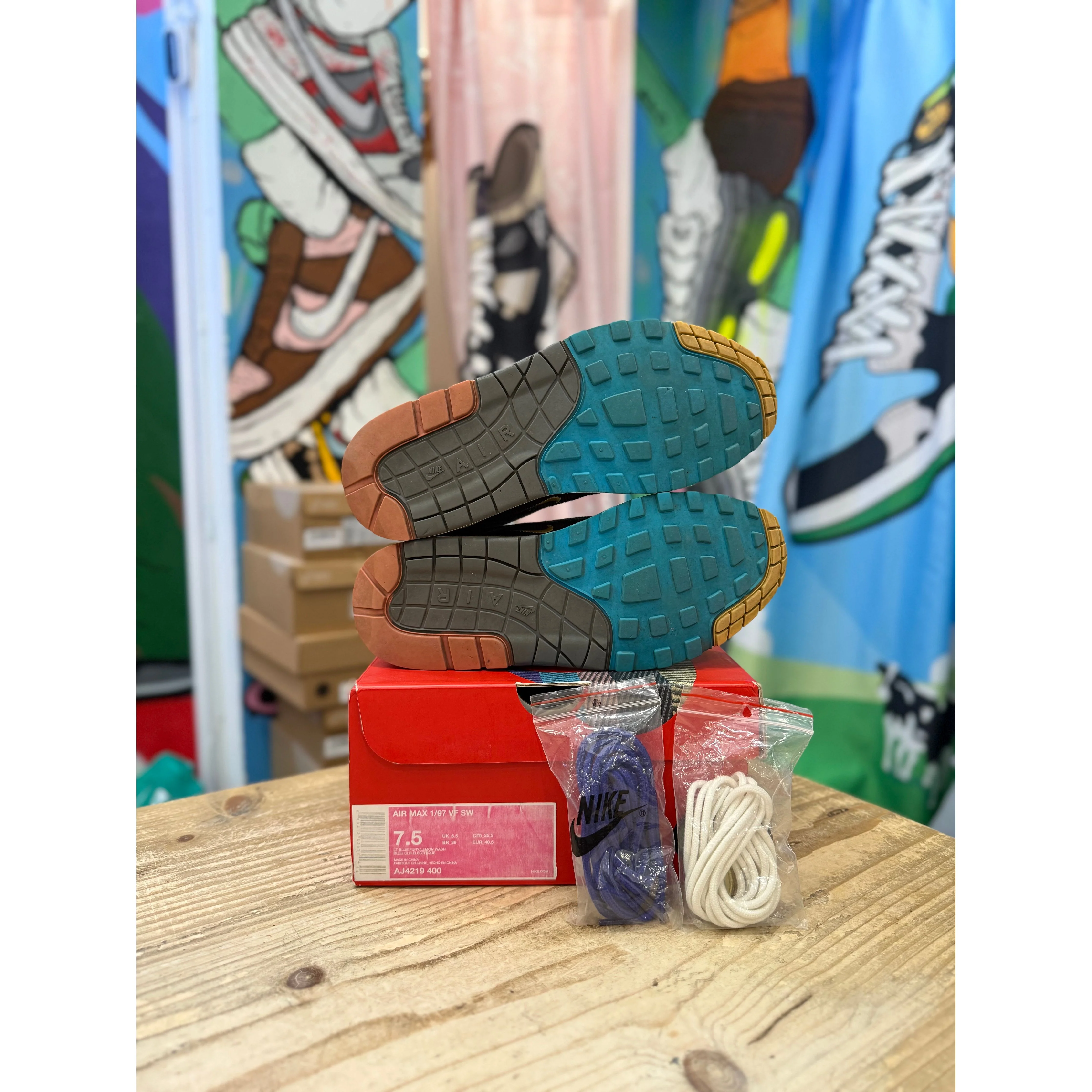 Nike Air Max 1/97 Sean Wotherspoon UK 6.5. - Image 3