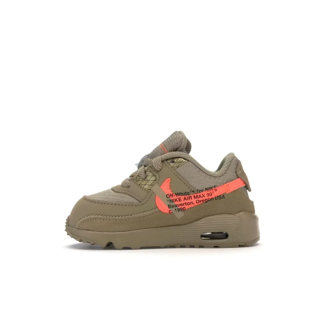 Nike Air Max 90 Off-White Desert-Ore (TD) - Image 5