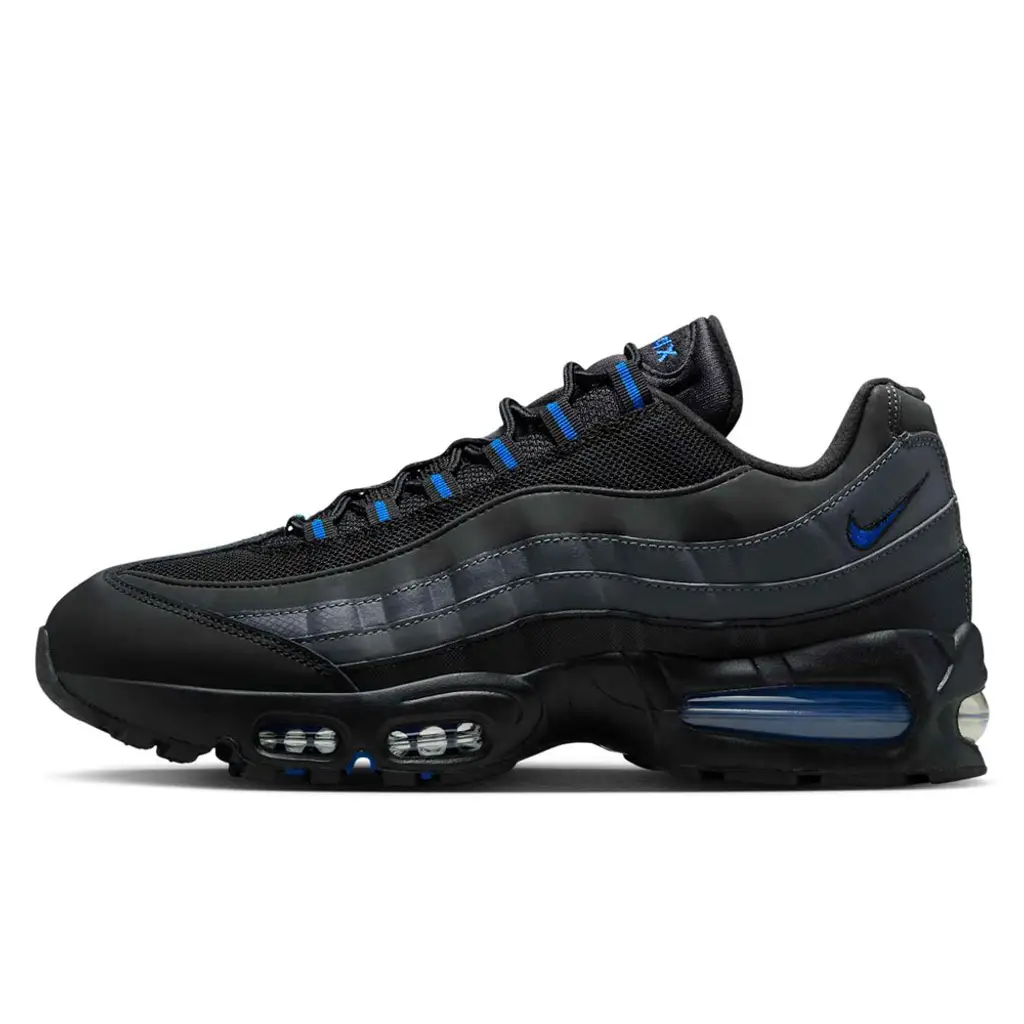Nike Air Max 95 Big Bubble Black Game Royal - Image 2