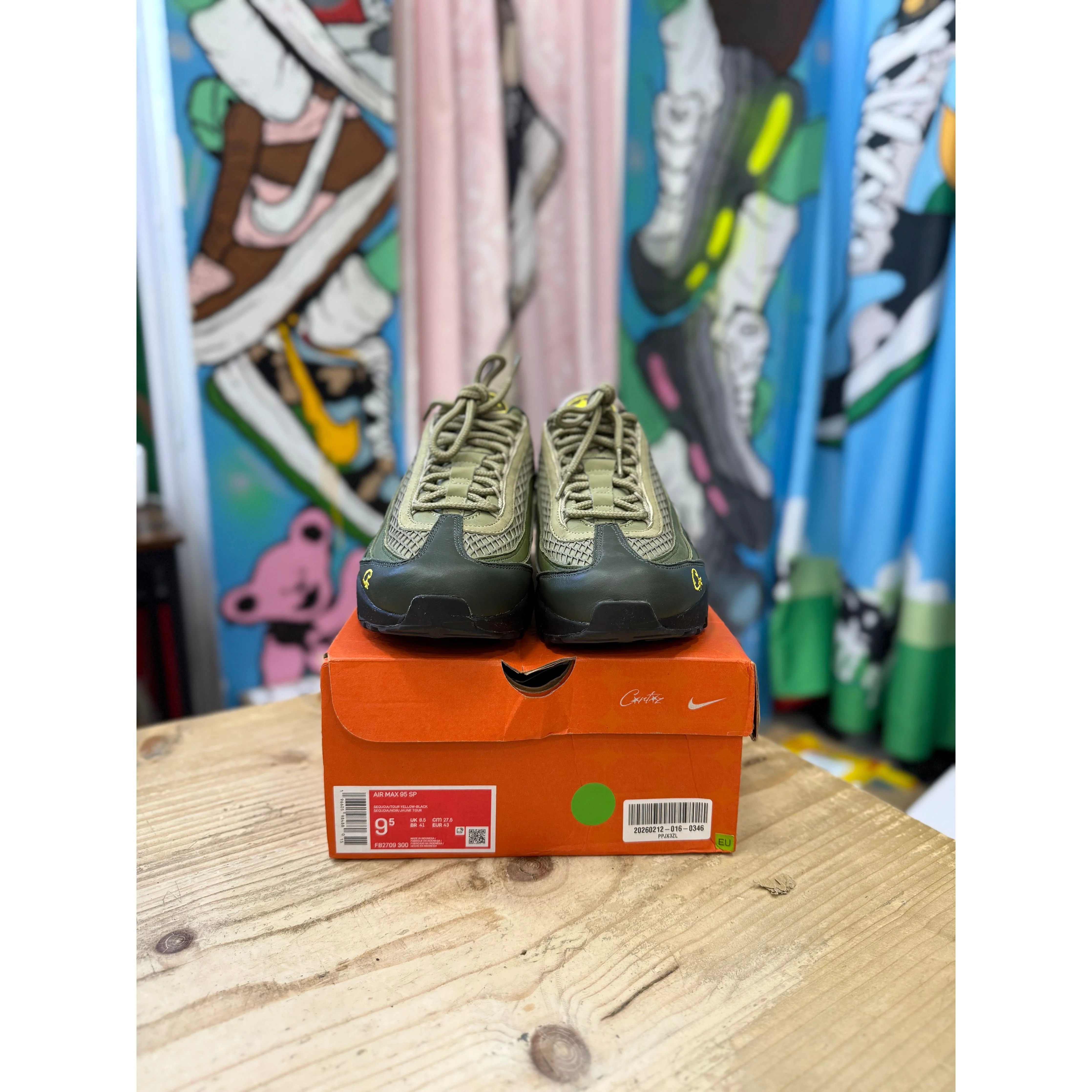 Nike Air Max 95 Corteiz Gutta Green UK 8.5. - Image 2