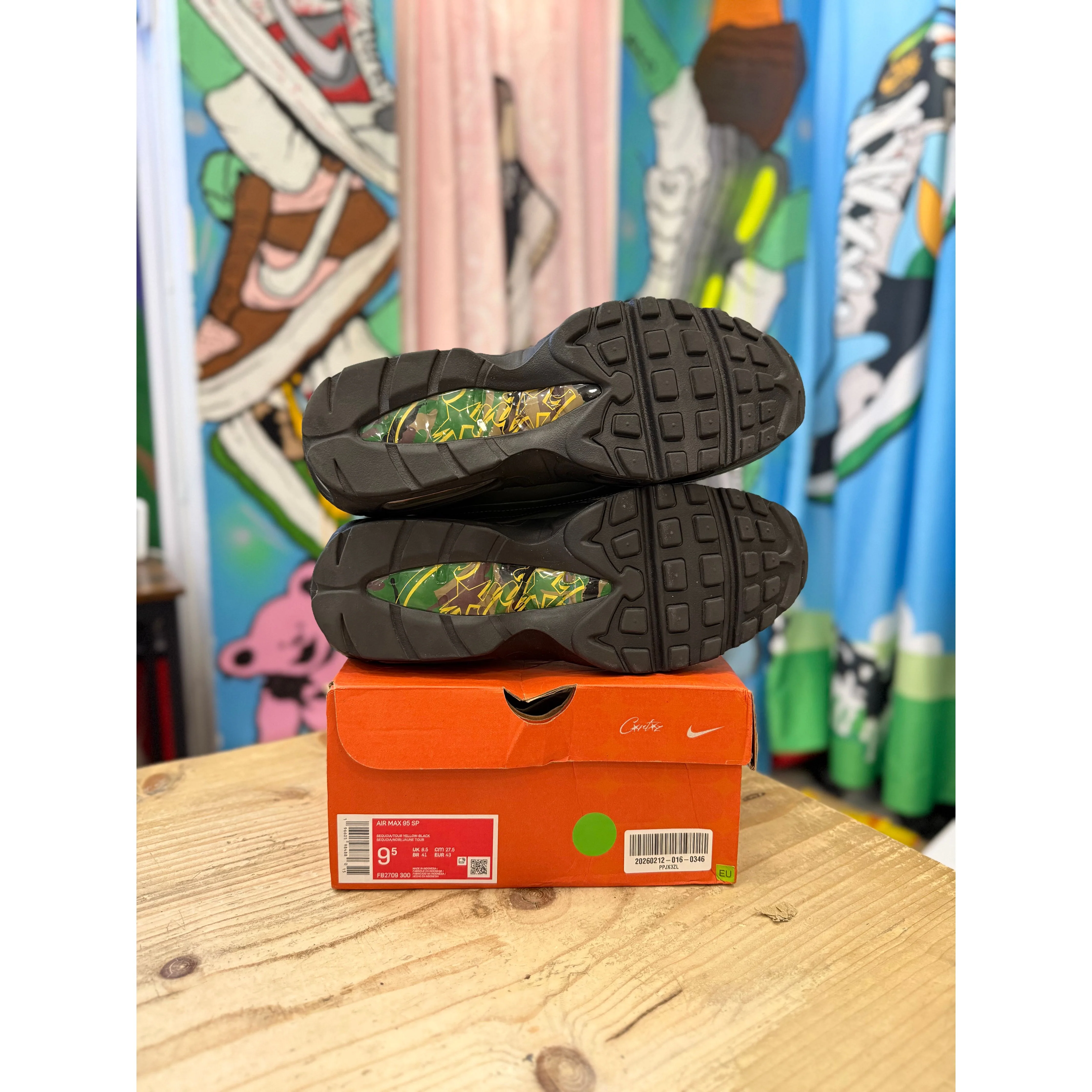 Nike Air Max 95 Corteiz Gutta Green UK 8.5. - Image 3