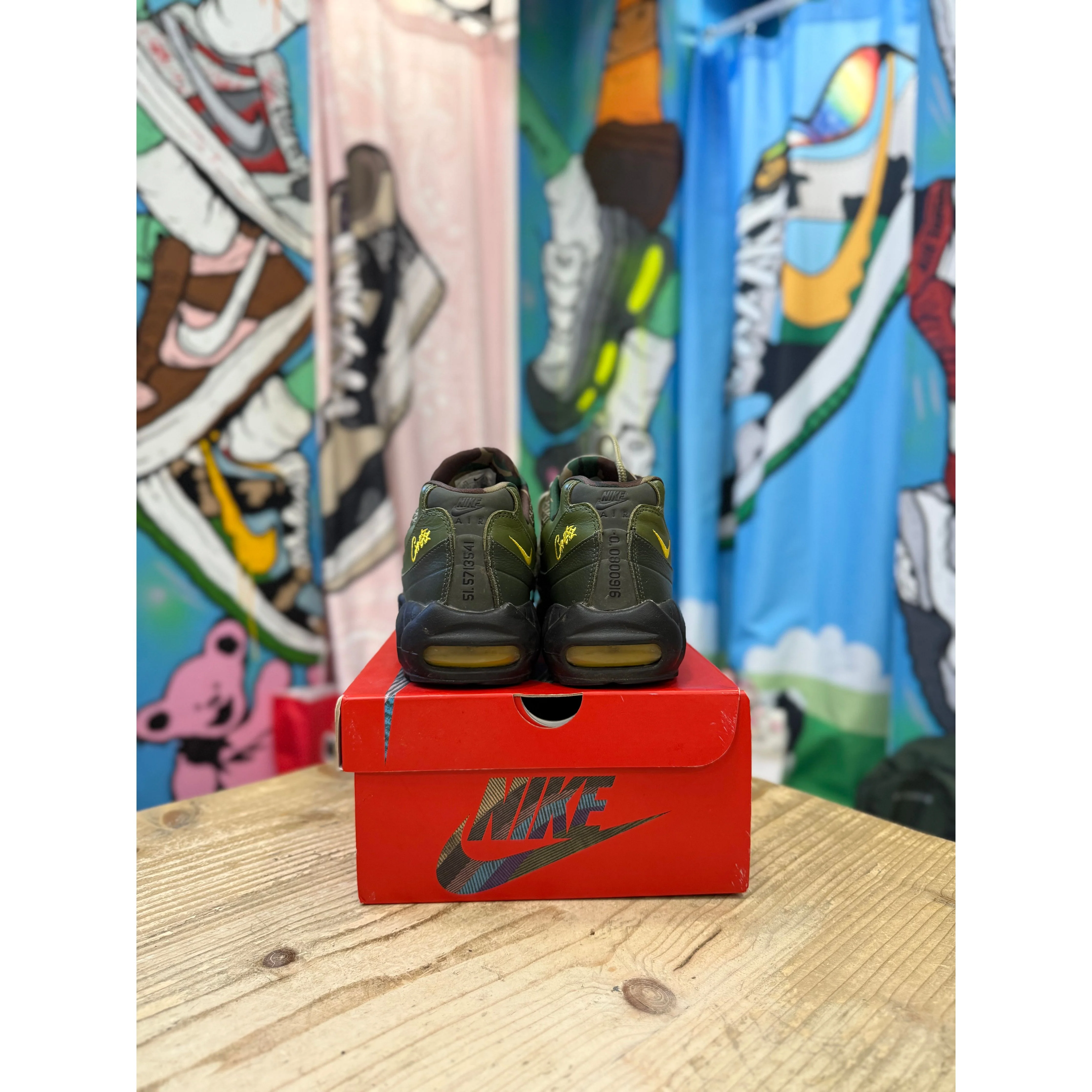 Nike Air Max 95 Corteiz Gutta Green UK 9.5 - Image 4