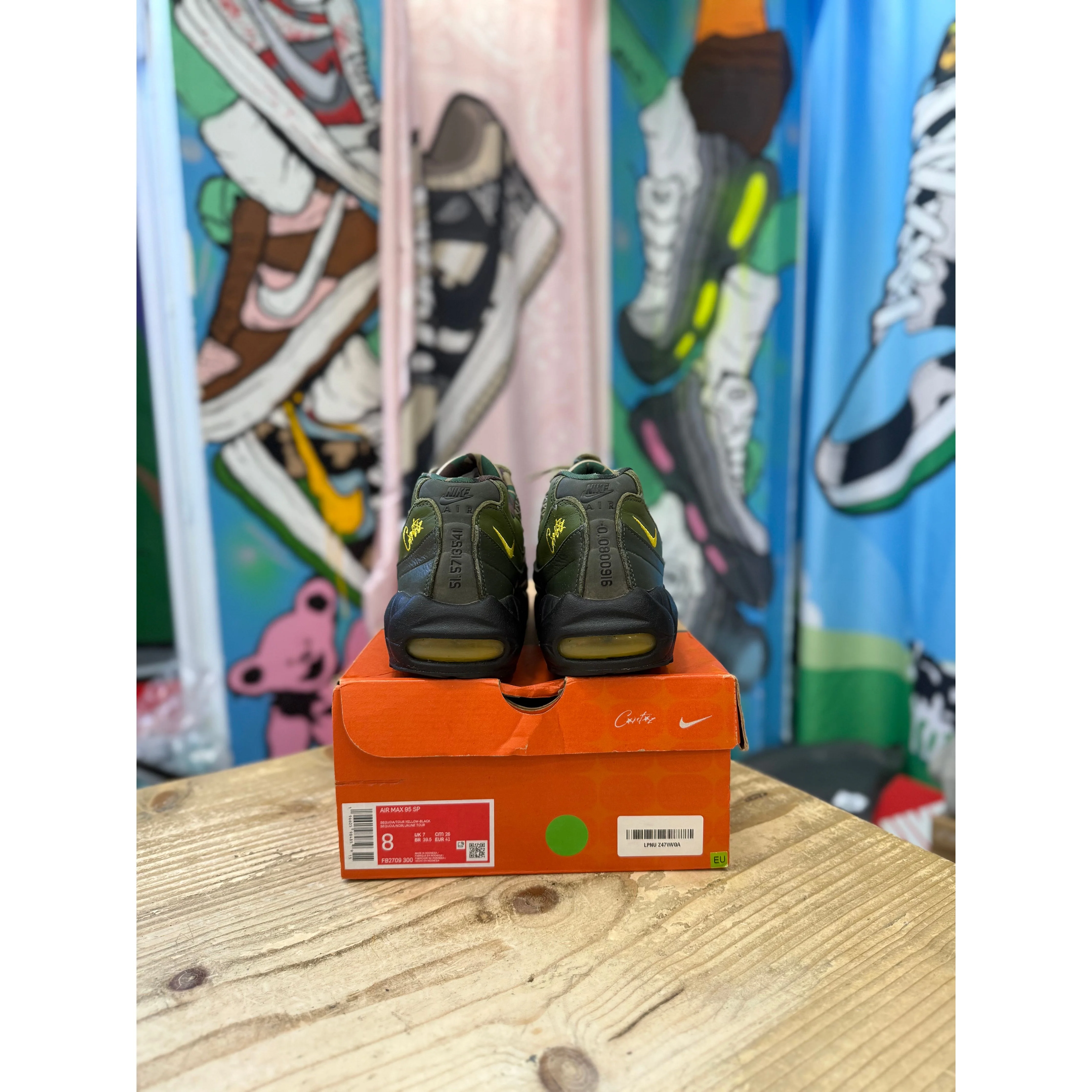 Nike Air Max 95 Corteiz Gutta Green UK7 - Image 4