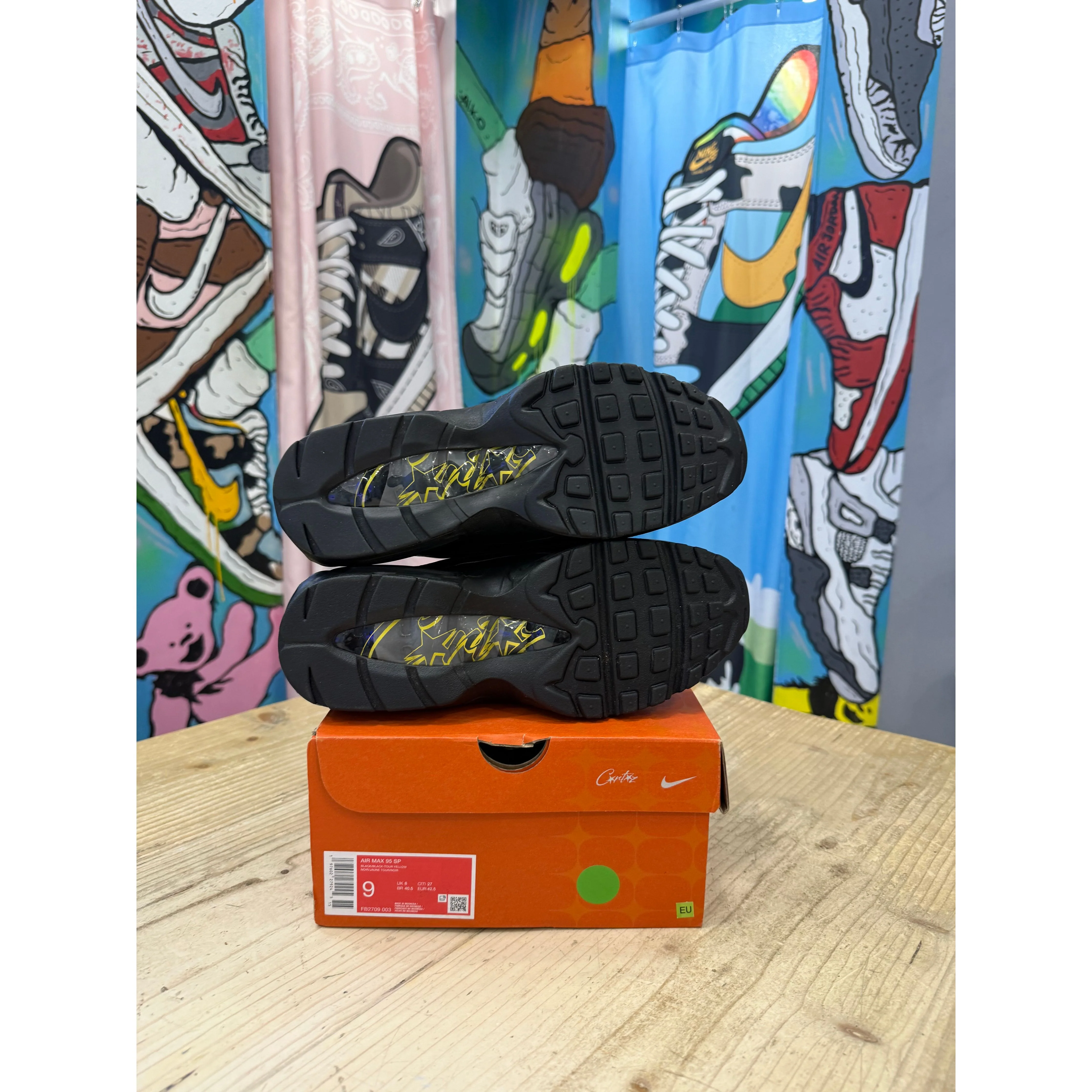 Nike Air Max 95 Corteiz Honey Black UK 8 - Image 2