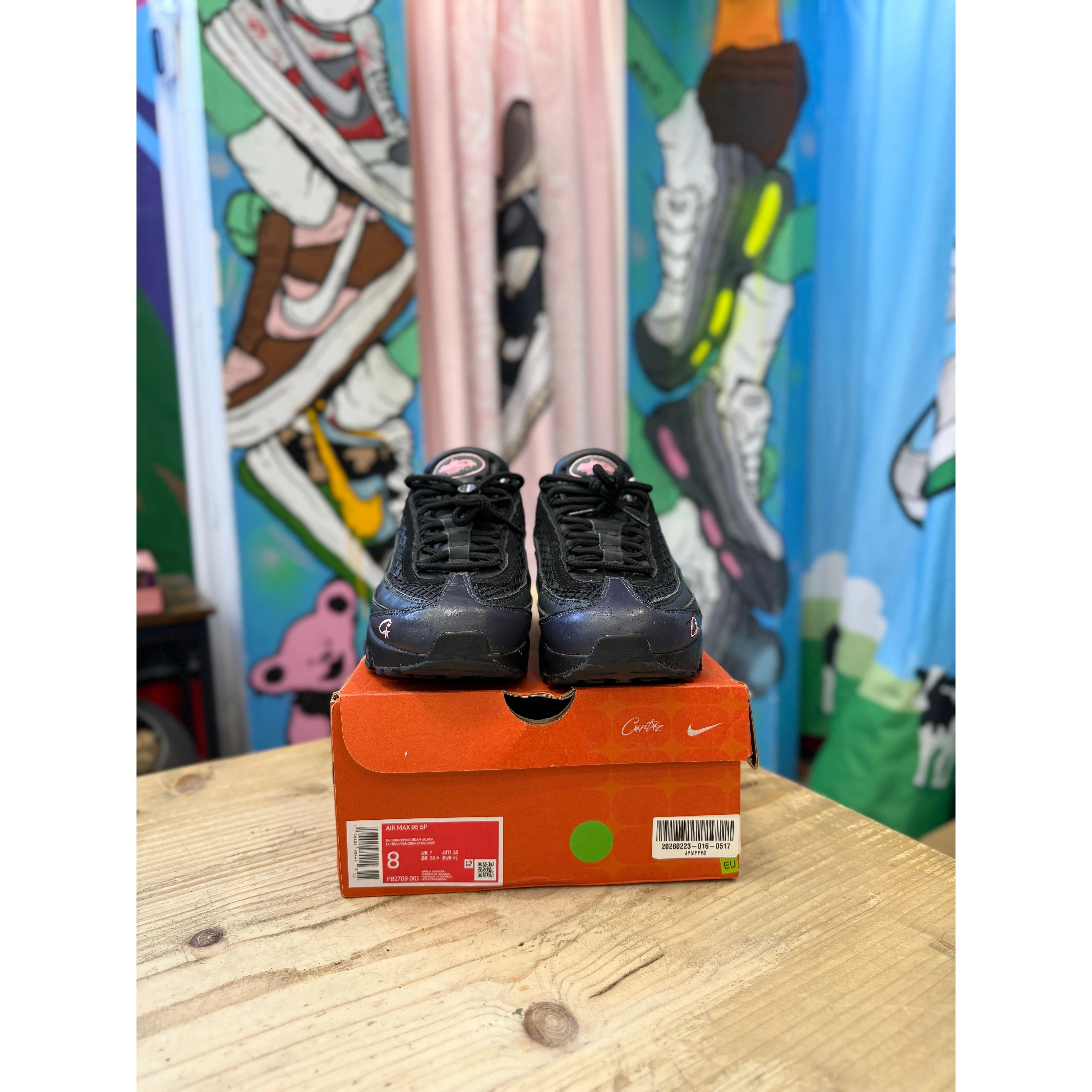 Nike Air Max 95 Corteiz Pink Beam UK 7 - Image 2