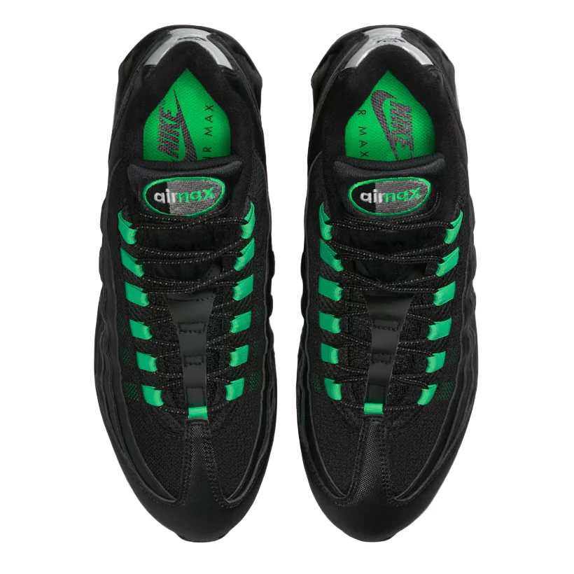 Nike Air Max 95 OG Big Bubble Black Green Shock - Image 2