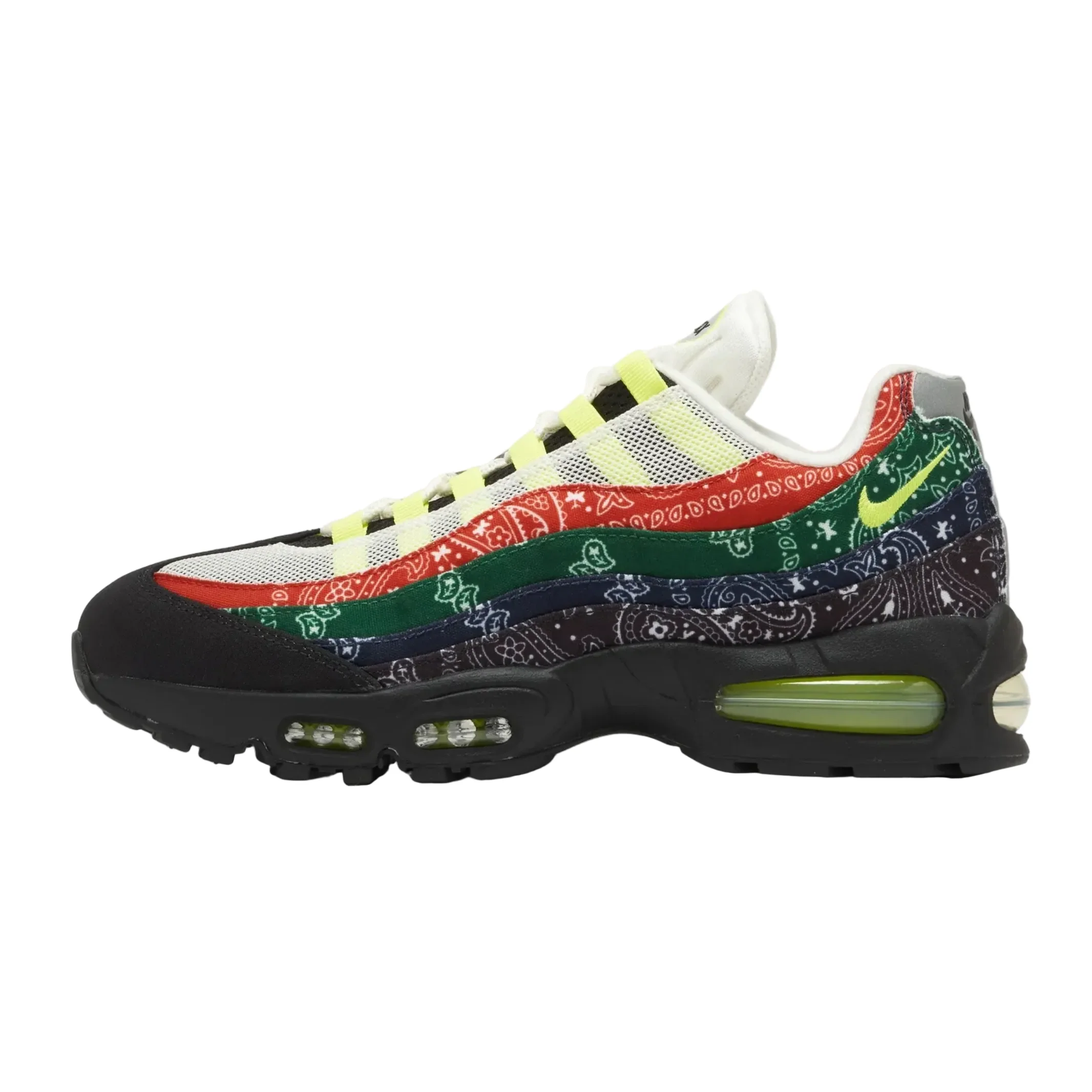 Nike Air Max 95 OG Big Bubble Neon Paisley Bandana - Image 2