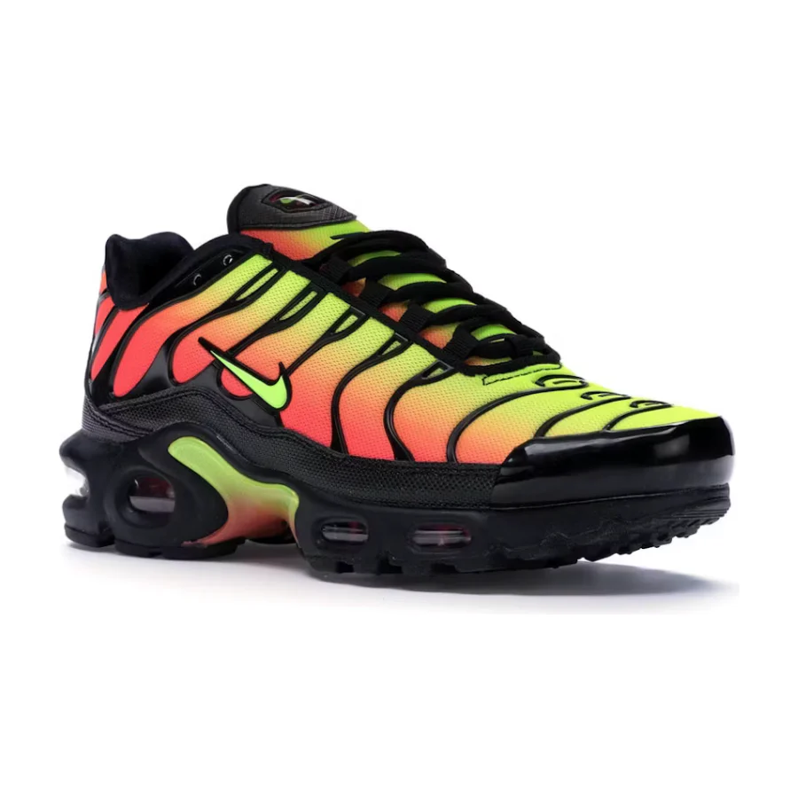 Nike Air Max Plus Black Volt Solar Red (Women's) - Image 2