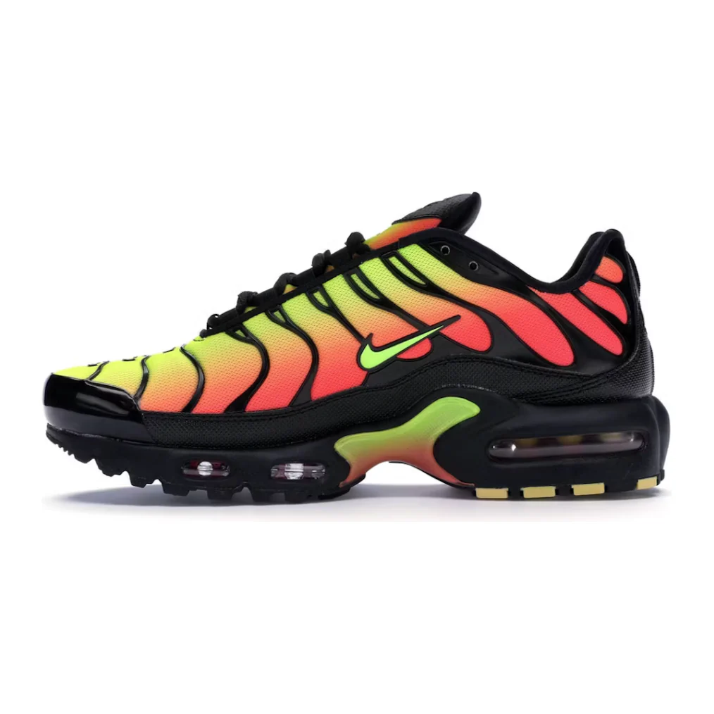 Nike Air Max Plus Black Volt Solar Red (Women's) - Image 4