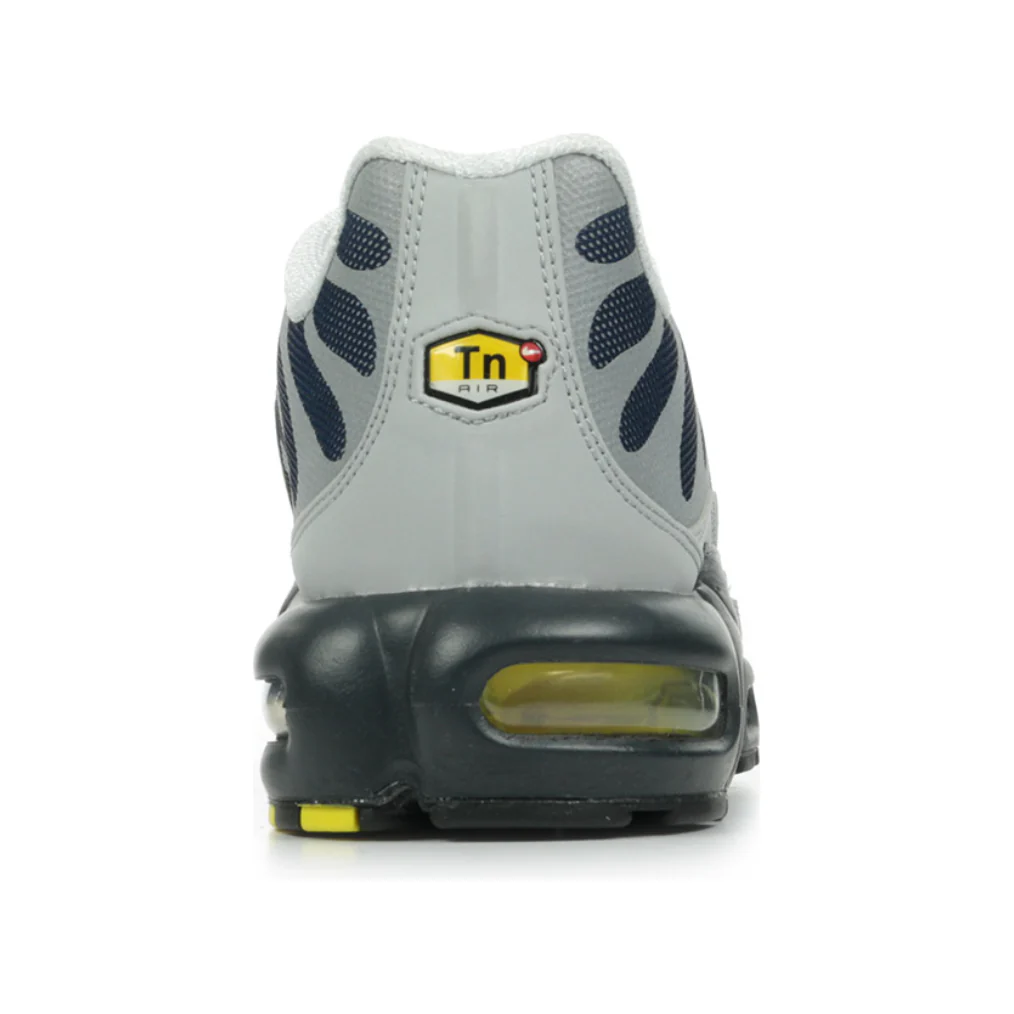 Nike Air Max Plus Metallic Silver Opti Yellow Obsidian - Image 4