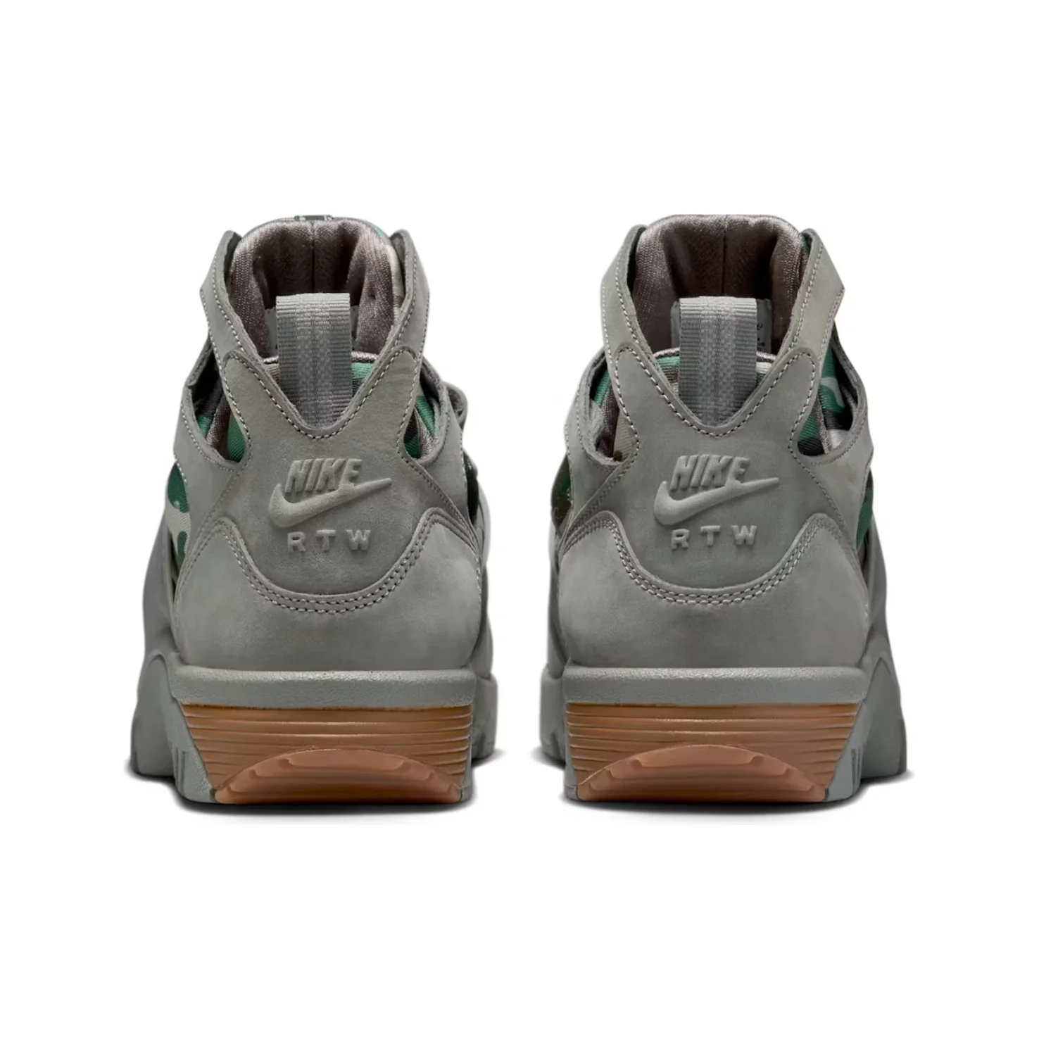 Nike Air Trainer Huarache Corteiz Gully Grey - Image 3