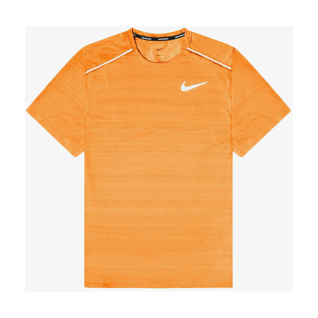 Nike Dri-FIT 1.0 Orange Miler Running T-Shirt