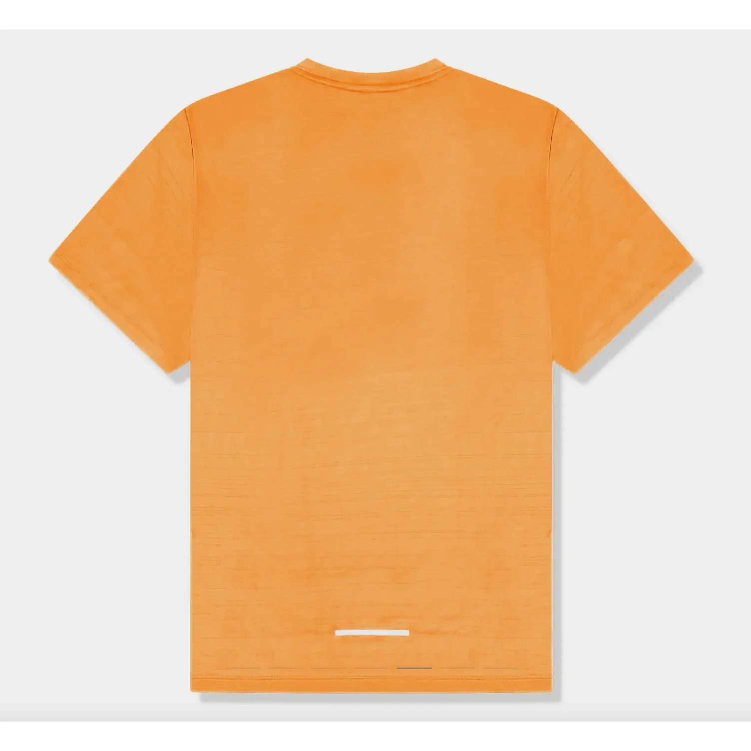 Nike Dri-FIT 1.0 Orange Miler Running T-Shirt - Image 2