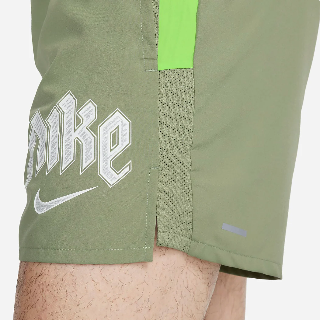 Nike Dri-FIT Run Division Challenger 13cm Running Shorts 'Oil Green' - Image 4