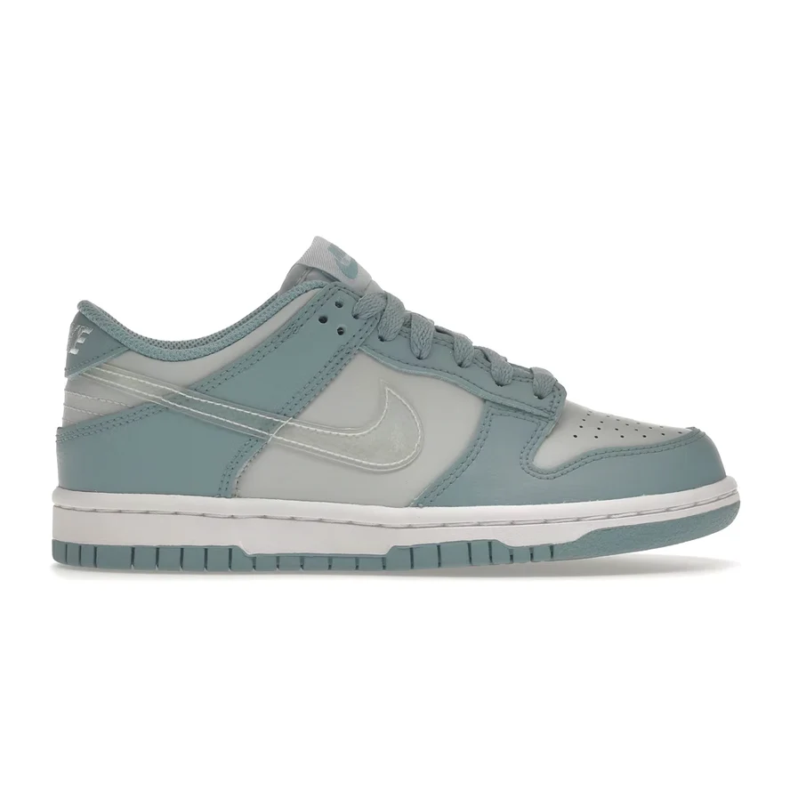 Nike Dunk Low Clear Blue Swoosh (GS) - Image 5