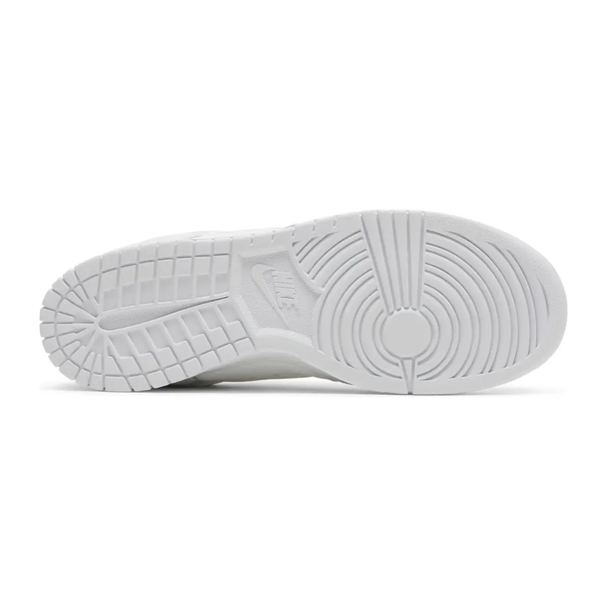 Nike Dunk Low Dover Street Market Triple White Velvet - Image 4