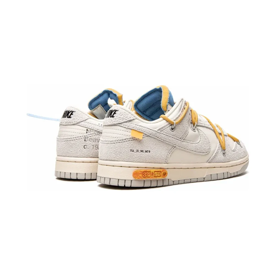 Nike Dunk Low Off-White Lot 34 - Image 3