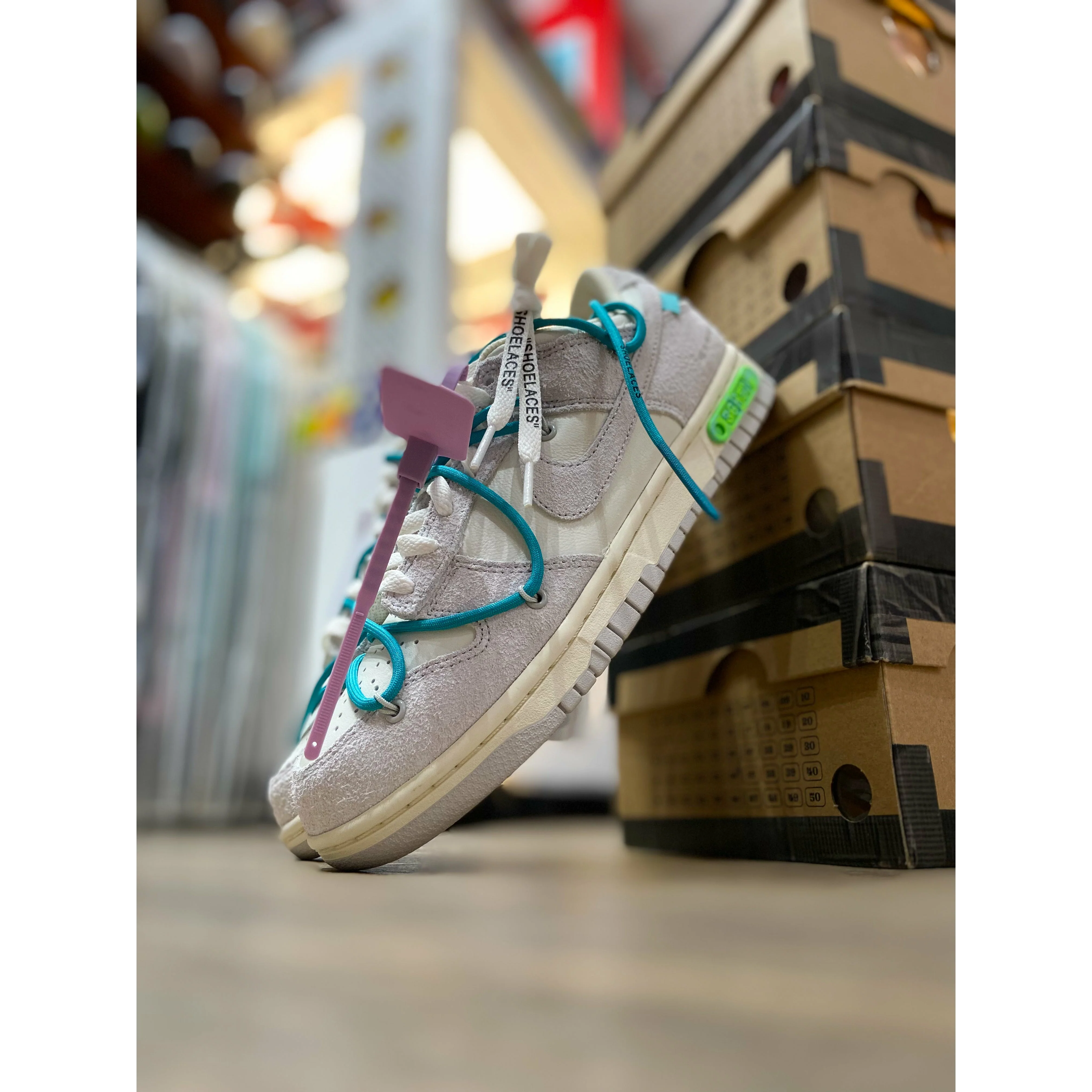 Nike Dunk Low Off-White Lot 36 - Image 5