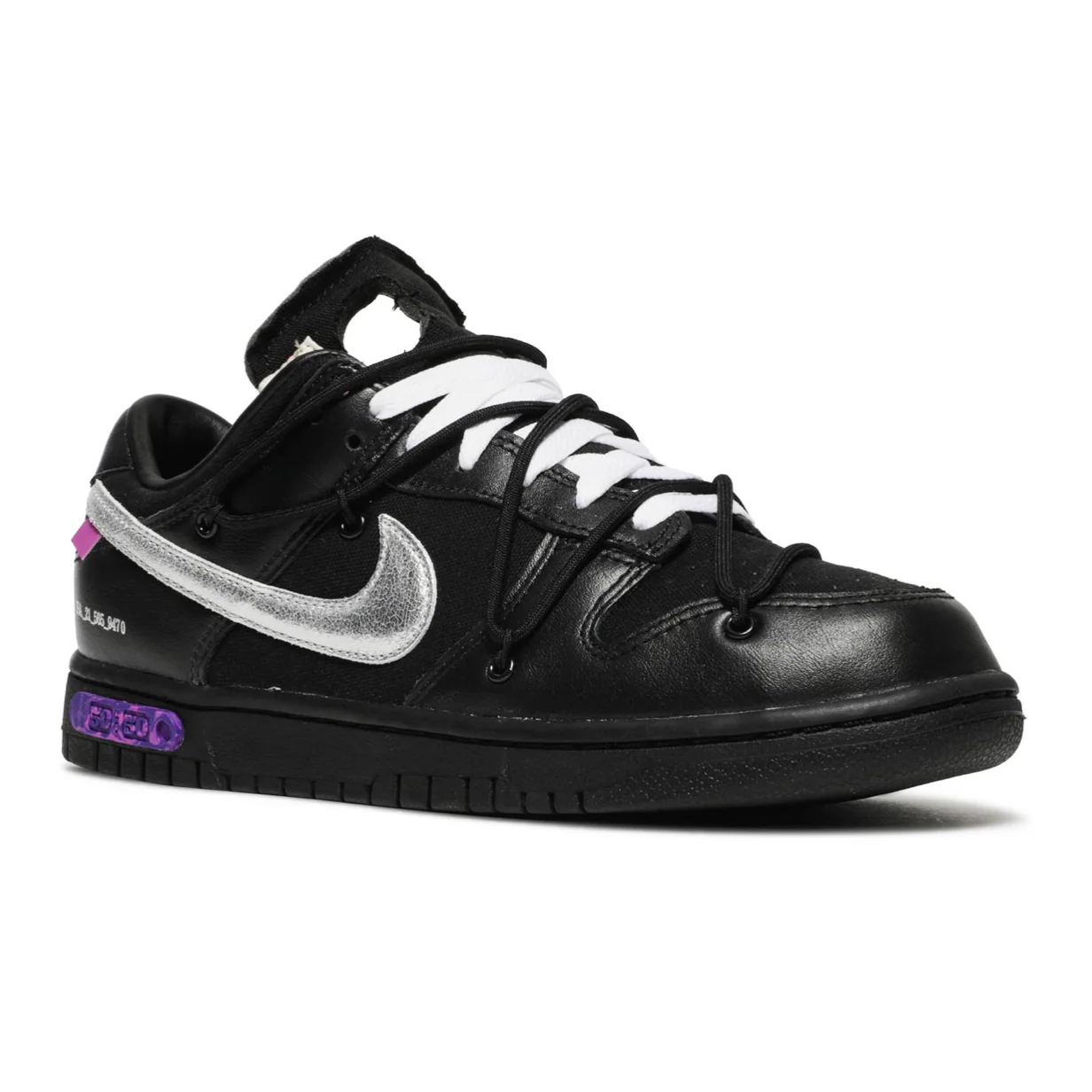 Nike Dunk Low Off-White Lot 50 - Image 3