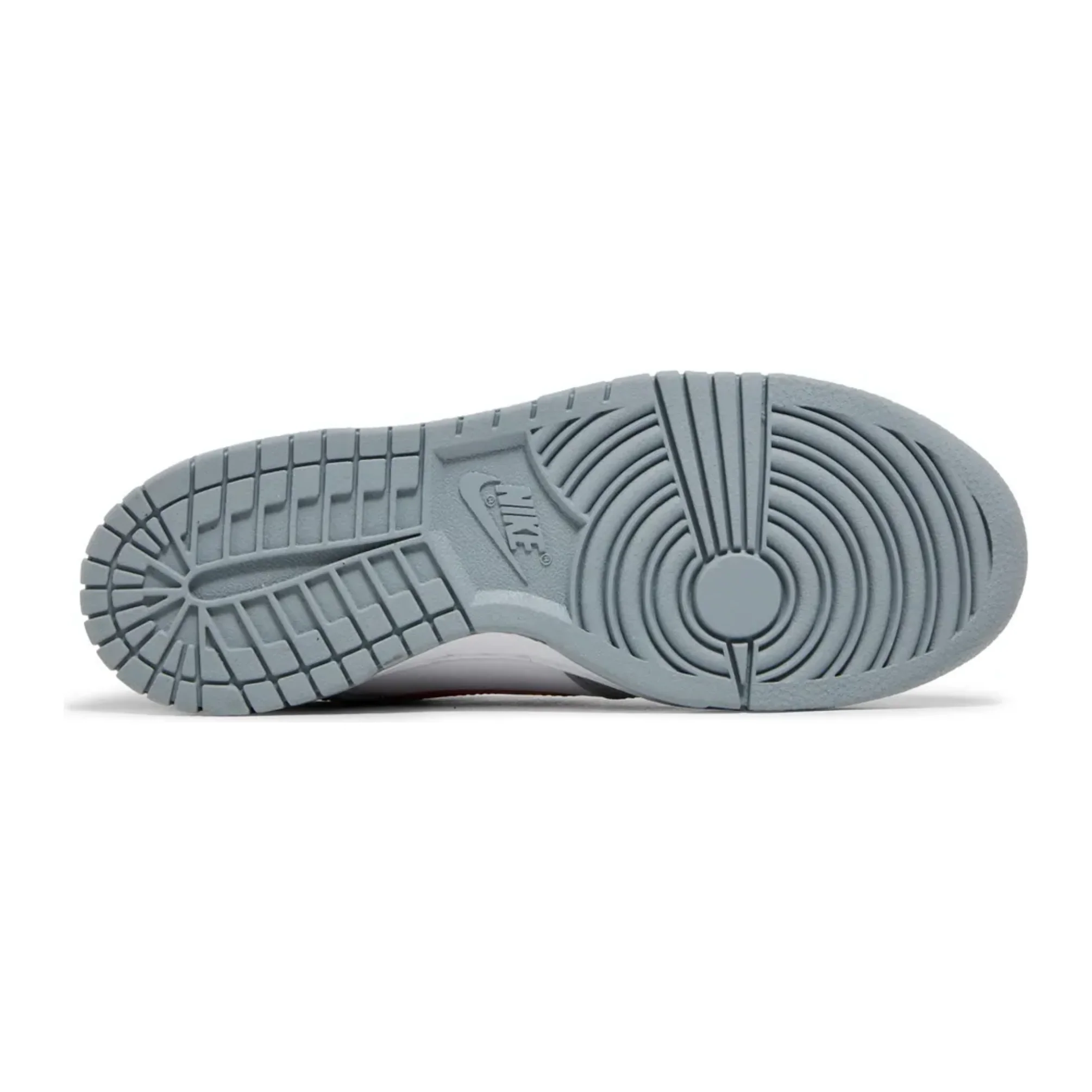 Nike Dunk Low White Grey Red (GS) - Image 4