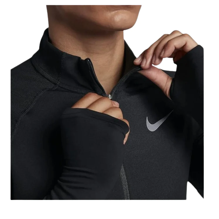 Nike Element 2.0 1/4 Zip Black - Image 4