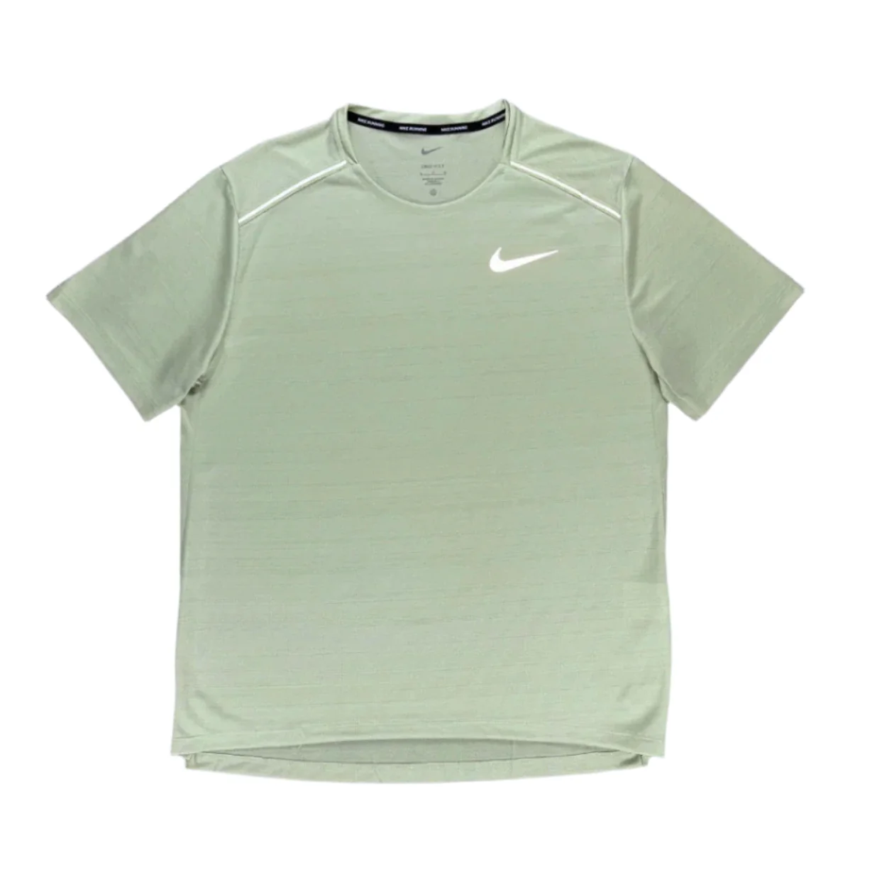 Nike Miler 1.0 T Shirt Olive Aura