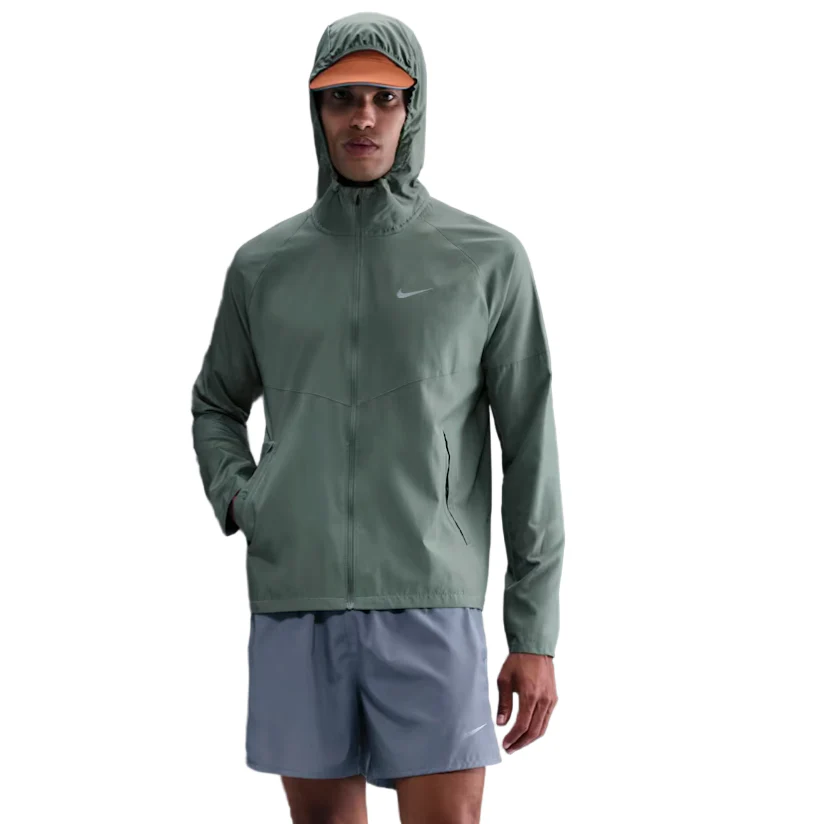 Nike Miler Men's Repel Running Jacket Green - Image 2