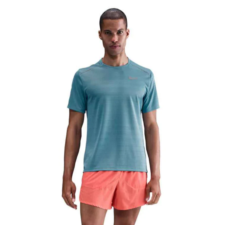 Nike Miler Tee 1.0 Denim Turquoise - Image 2