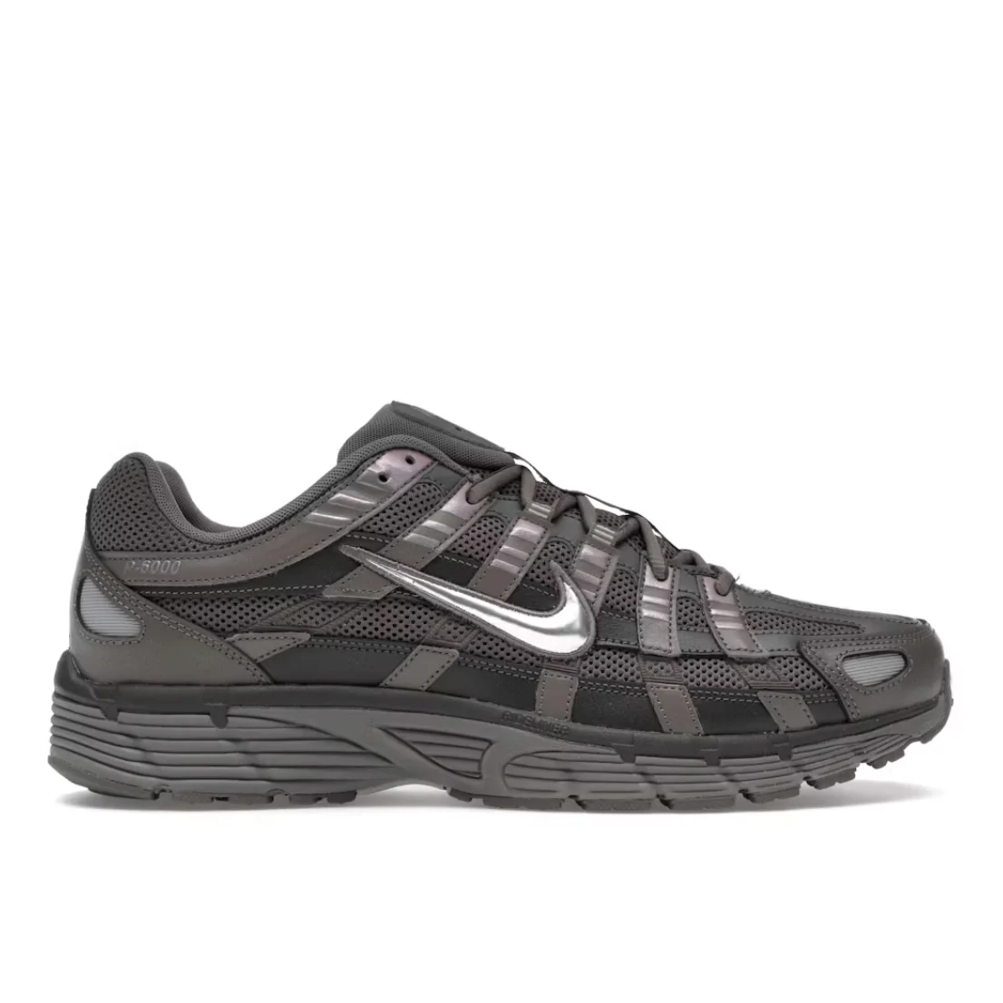 Nike P-6000 Cave Stone Medium Ash Flat Pewter Metallic Silver