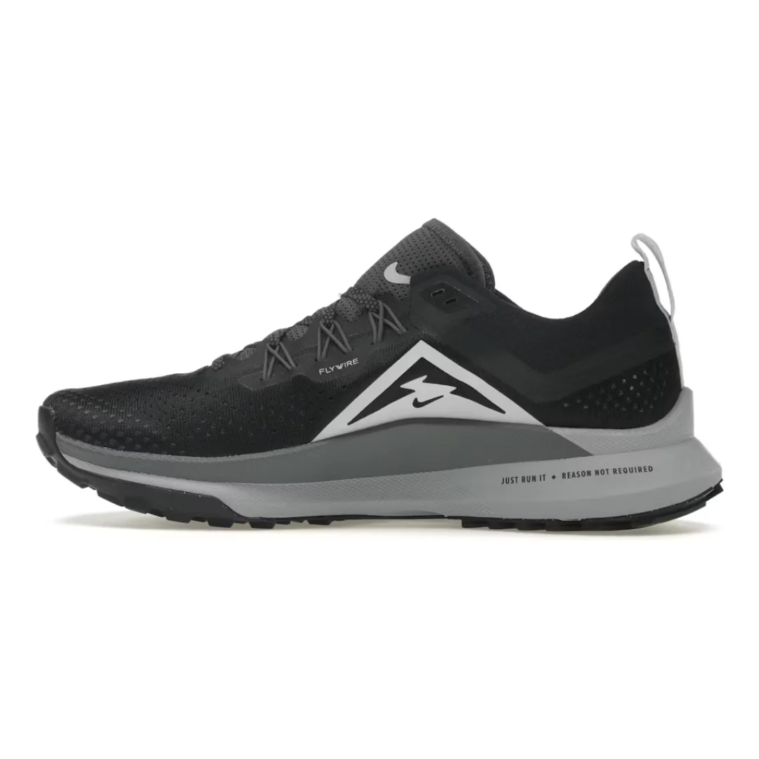 Nike React Pegasus Trail 4 Black Dark Grey - Image 3