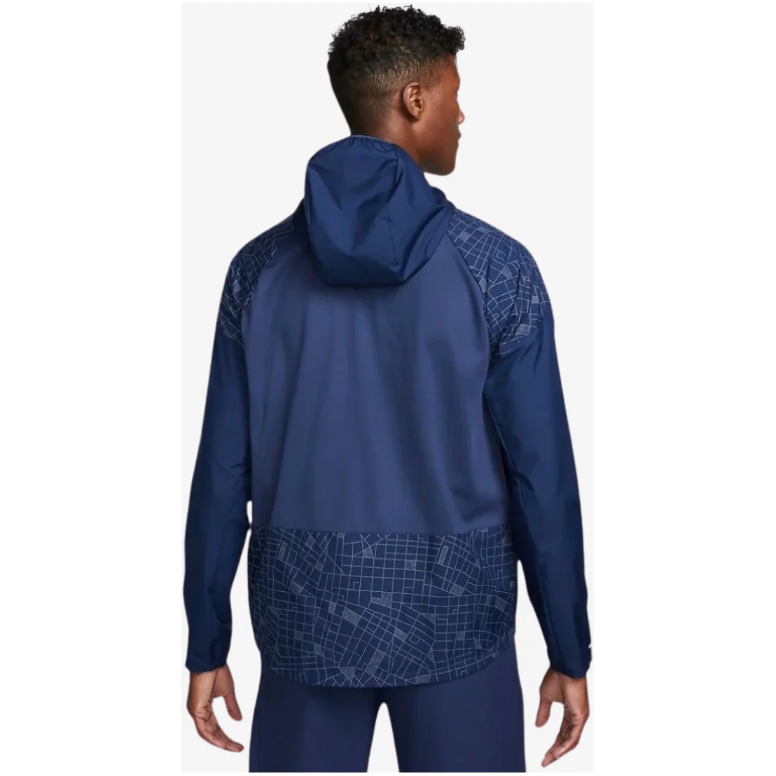 Nike Run Division Repel Reflective Miler Jacket Navy - Image 2