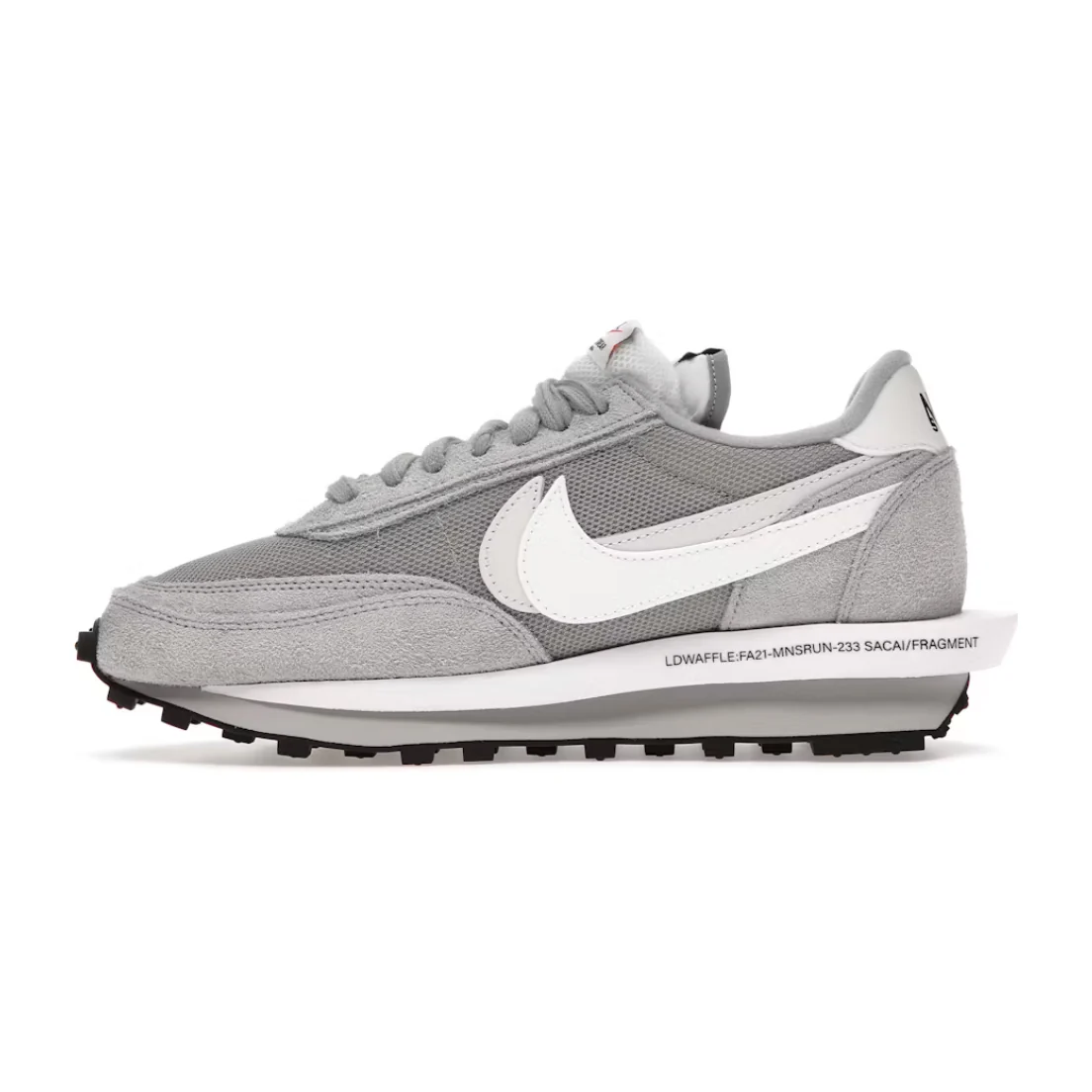 Nike Sacai Fragment LDWaffle Grey - Image 2