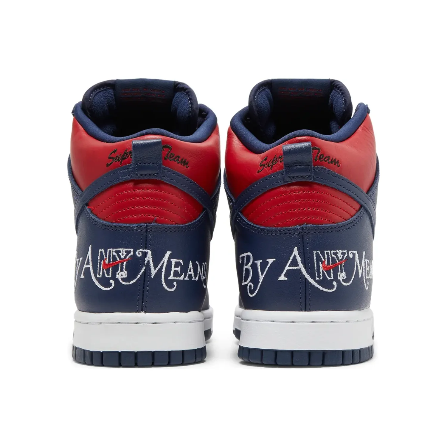 Nike SB Dunk High Supreme By Any Means Navy - Image 3