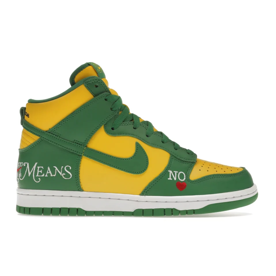 Nike SB Dunk High Supreme By Any Means Brazil - Image 3