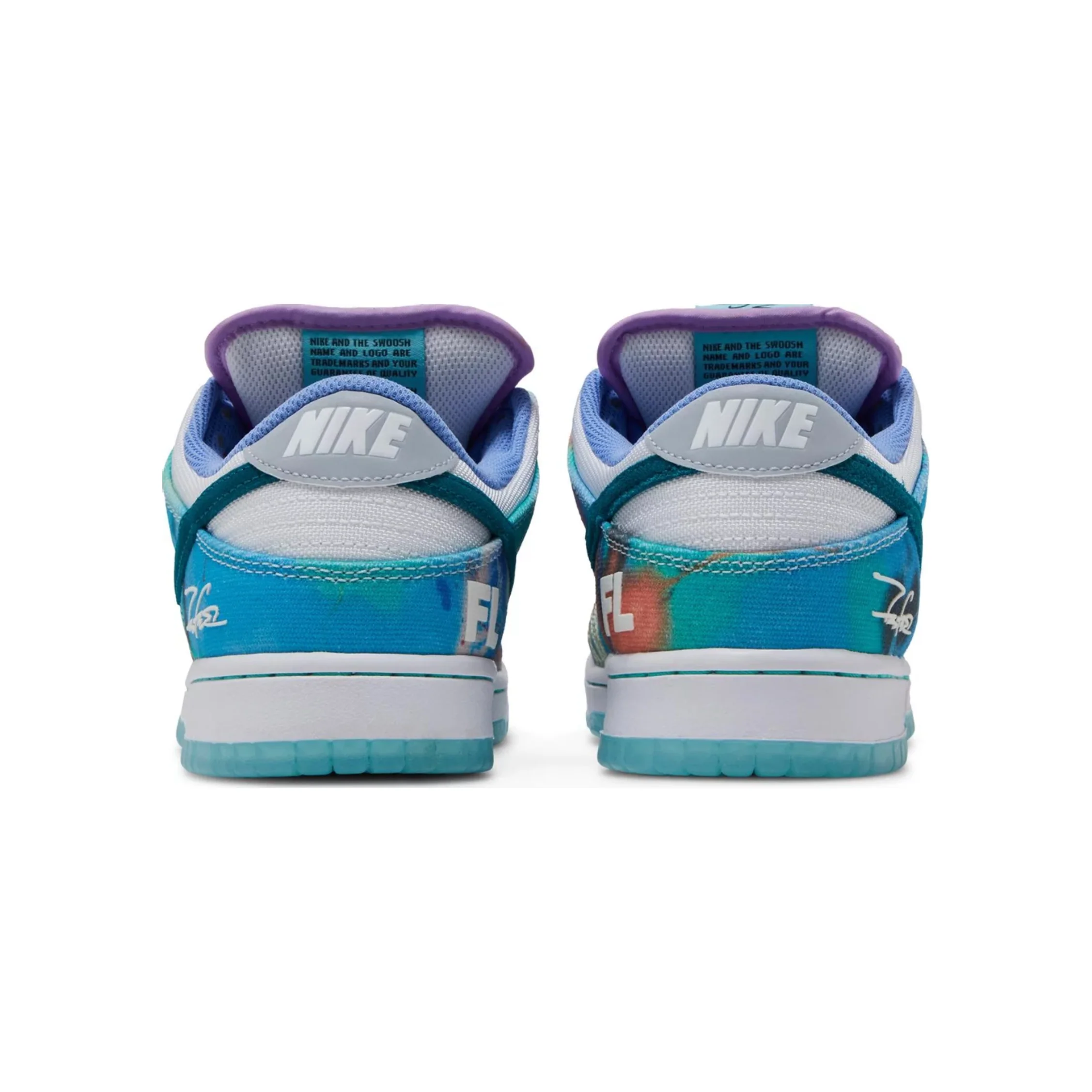 Nike SB Dunk Low Futura Laboratories Bleached Aqua - Image 4
