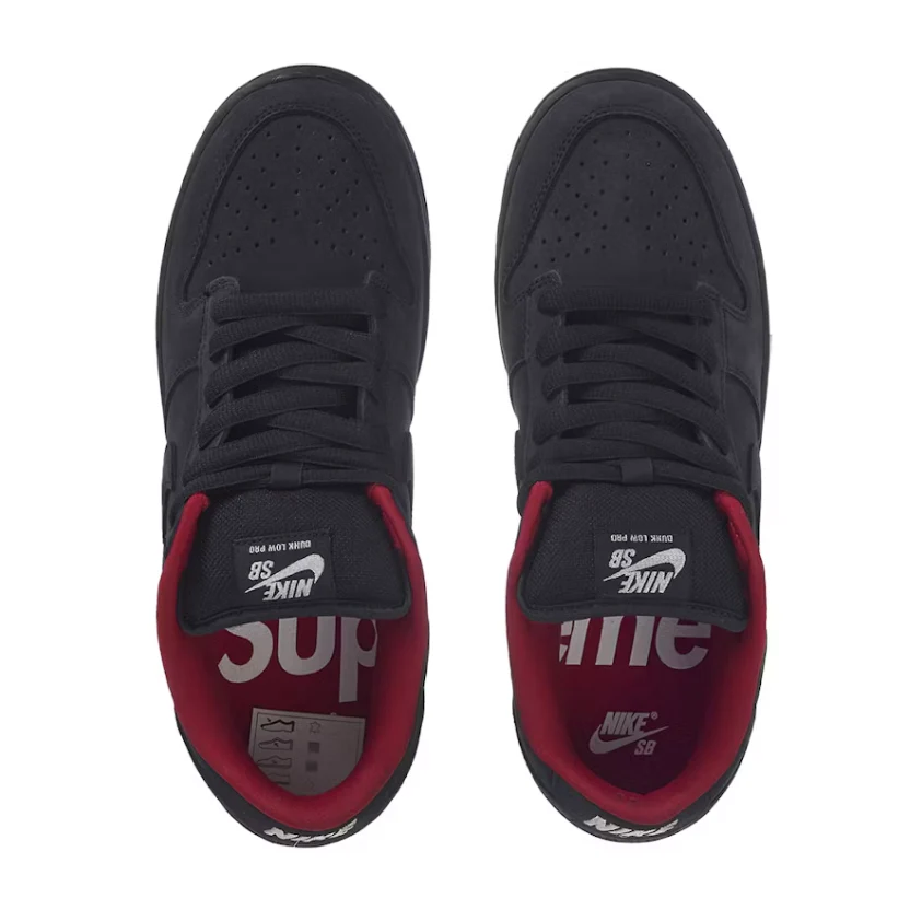 Nike SB Dunk Low Supreme 94 Black - Image 3