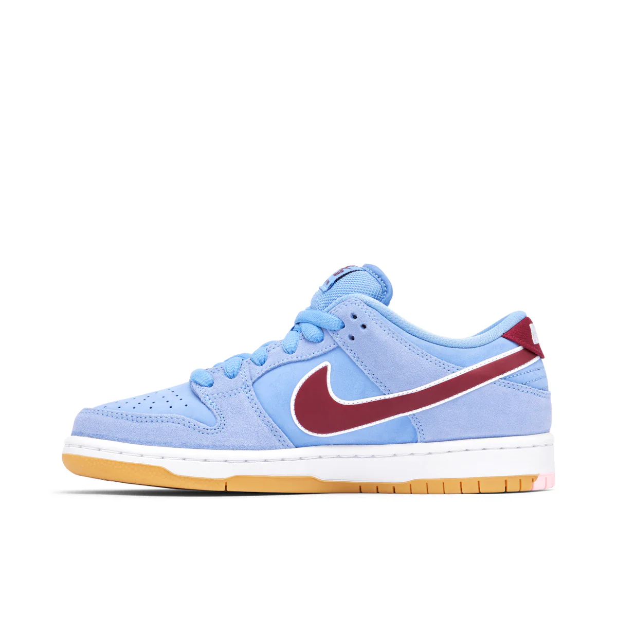 Nike SB Dunk Low Valour Blue Team Maroon - Image 2