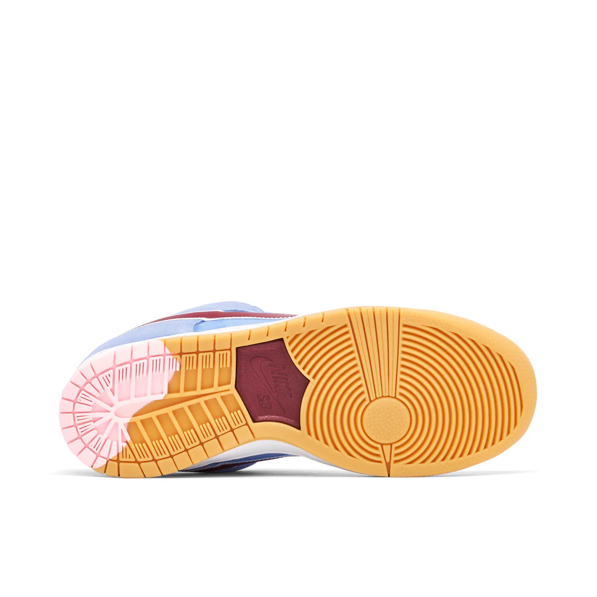 Nike SB Dunk Low Valour Blue Team Maroon - Image 3