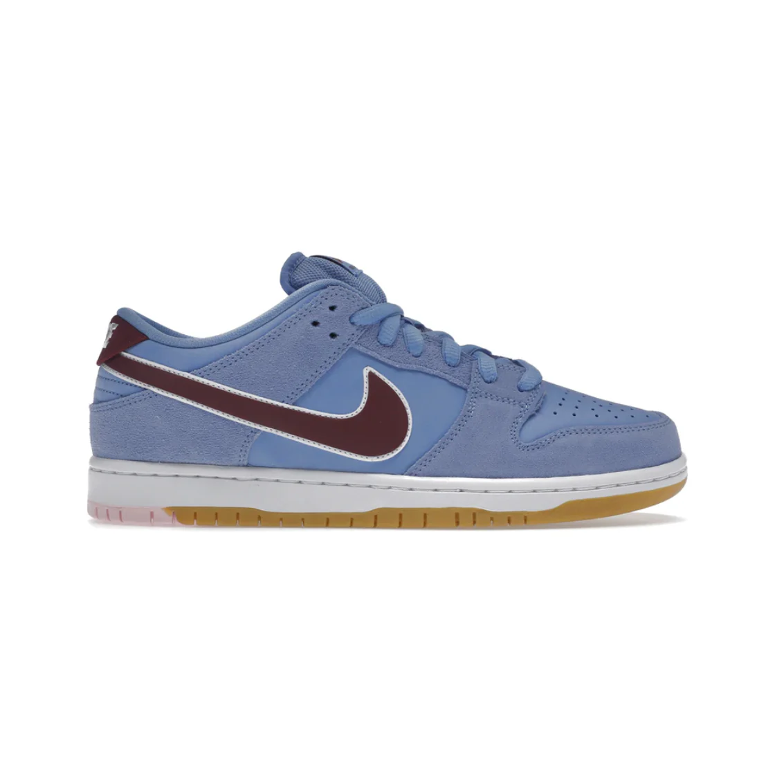 Nike SB Dunk Low Valour Blue Team Maroon - Image 5