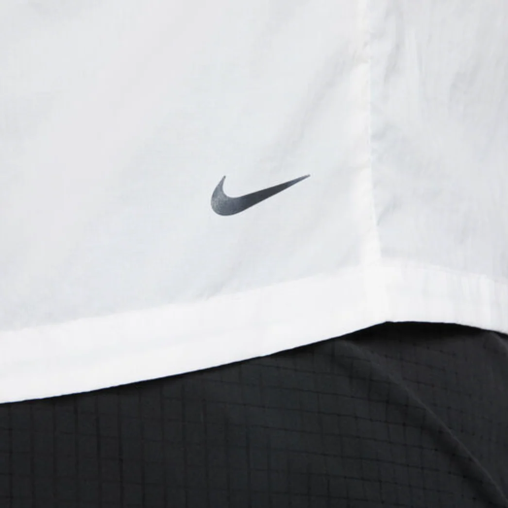Nike Trail Aireez Lightweight Trail Running Jacket White - Image 5