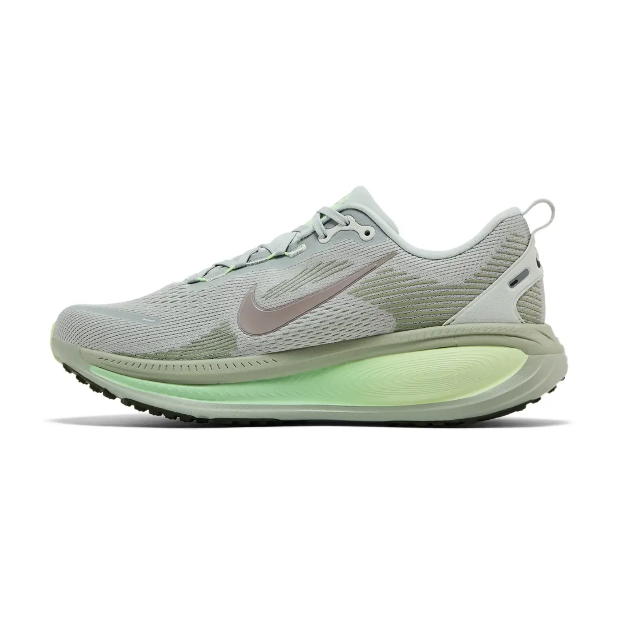 Nike Vomero 18 Light Silver Barely Volt Dusty Olive College Grey - Image 2